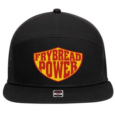 Frybread Power 7 Panel Mesh Trucker Snapback Hat