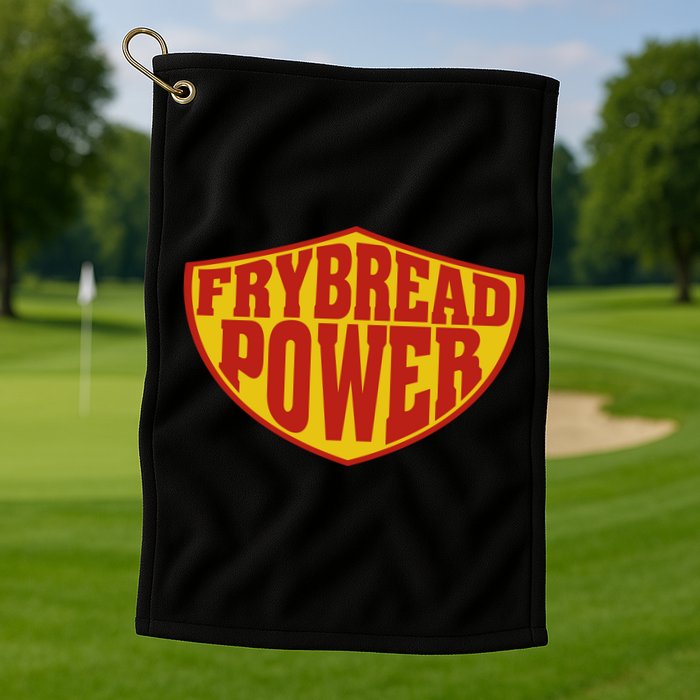 Frybread Power Golf Towel