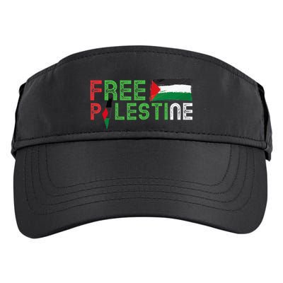 Free Palestine Flag Arabic Free Gaza Palestinian Flag Adult Drive Performance Visor