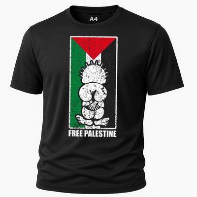 Free Palestine Flag Hanthala Gaza Save Sheikh Jarrah Performance Shirt