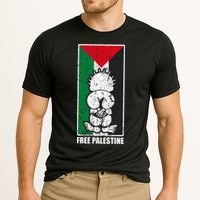Free Palestine Flag Hanthala Gaza Save Sheikh Jarrah Cooling Performance Crew T-Shirt