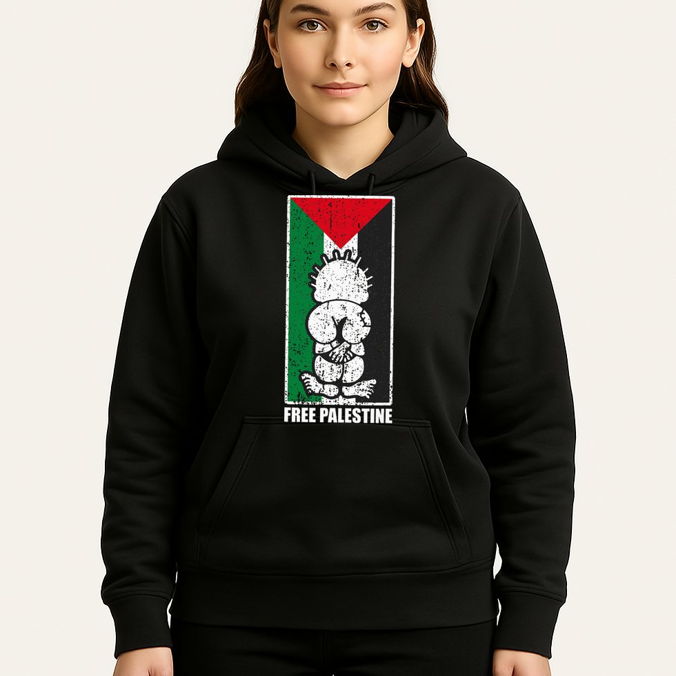 Free Palestine Flag Hanthala Gaza Save Sheikh Jarrah Hoodie