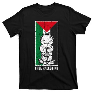 Free Palestine Flag Hanthala Gaza Save Sheikh Jarrah T-Shirt