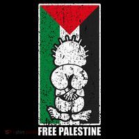 Free Palestine Flag Hanthala Gaza Save Sheikh Jarrah Tall T-Shirt