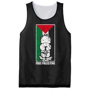 Free Palestine Flag Hanthala Gaza Save Sheikh Jarrah Mesh Reversible Basketball Jersey Tank