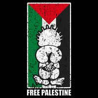 Free Palestine Flag Hanthala Gaza Save Sheikh Jarrah Cooling Performance Long Sleeve Crew