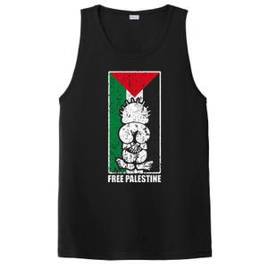 Free Palestine Flag Hanthala Gaza Save Sheikh Jarrah PosiCharge Competitor Tank