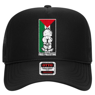 Free Palestine Flag Hanthala Gaza Save Sheikh Jarrah Trucker Hat
