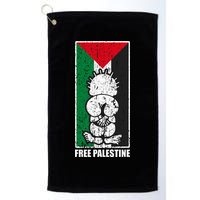 Free Palestine Flag Hanthala Gaza Save Sheikh Jarrah Golf Towel