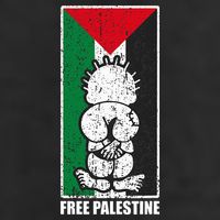 Free Palestine Flag Hanthala Gaza Save Sheikh Jarrah Golf Towel