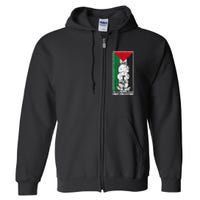 Free Palestine Flag Hanthala Gaza Save Sheikh Jarrah Full Zip Hoodie