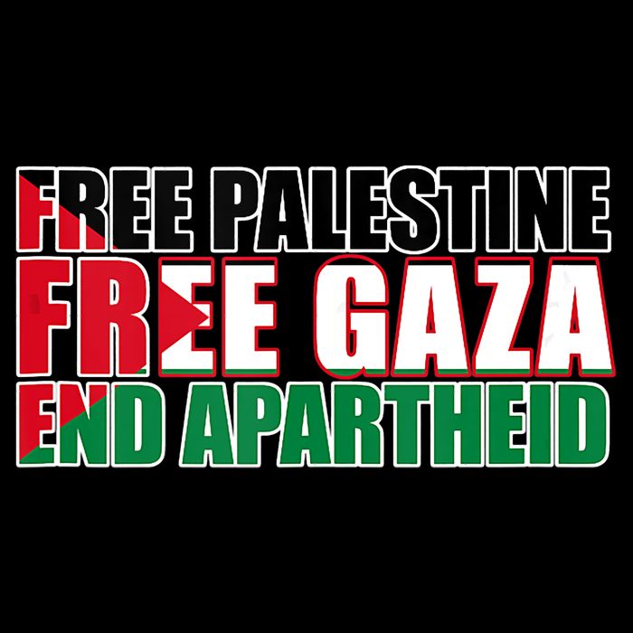 Free Palestine Free Gaza End Apartheid Palestinian Flag 16 in Basic Backpack