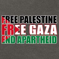 Free Palestine Free Gaza End Apartheid Palestinian Flag Cotton Canvas Backpack