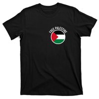 Free Palestine Free Gaza Palestine Flag Stop War T-Shirt