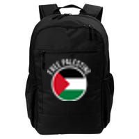 Free Palestine Free Gaza Palestine Flag Stop War Daily Commute Backpack