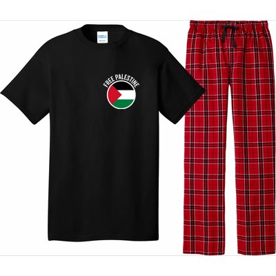 Free Palestine Free Gaza Palestine Flag Stop War Pajama Set