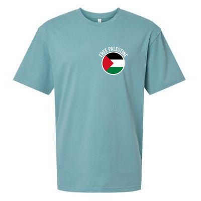 Free Palestine Free Gaza Palestine Flag Stop War Sueded Cloud Jersey T-Shirt