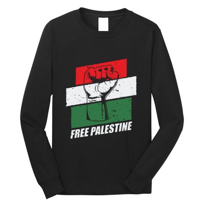 Free Palestine Long Sleeve Shirt