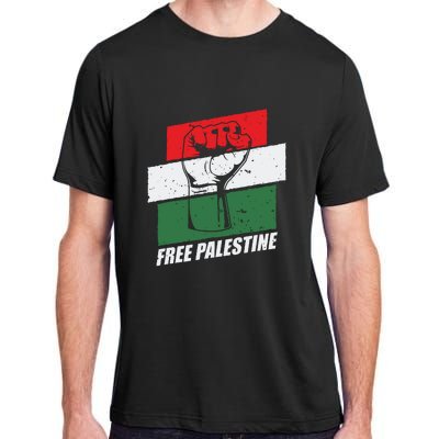 Free Palestine Adult ChromaSoft Performance T-Shirt