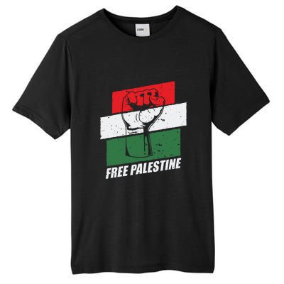 Free Palestine Tall Fusion ChromaSoft Performance T-Shirt