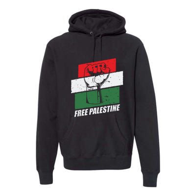 Free Palestine Premium Hoodie