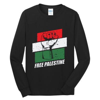 Free Palestine Tall Long Sleeve T-Shirt