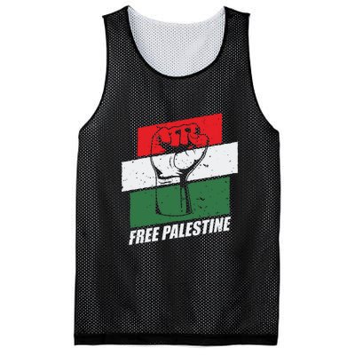 Free Palestine Mesh Reversible Basketball Jersey Tank