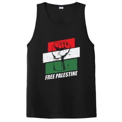 Free Palestine PosiCharge Competitor Tank