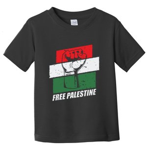 Free Palestine Toddler T-Shirt