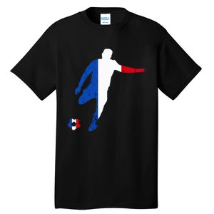 French Pride France Soccer Team France Flag French Roots Tall T-Shirt