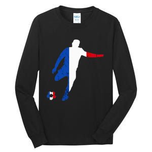 French Pride France Soccer Team France Flag French Roots Tall Long Sleeve T-Shirt