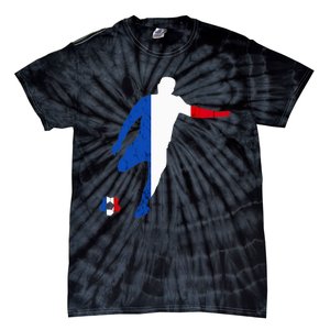 French Pride France Soccer Team France Flag French Roots Tie-Dye T-Shirt