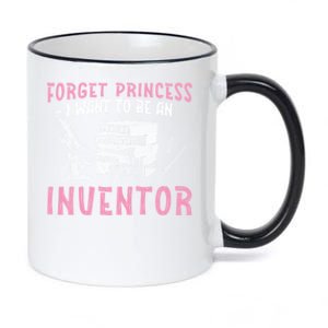 Forget Princess Funny Invention Lover Future Inventor Meaningful Gift 11oz Black Color Changing Mug