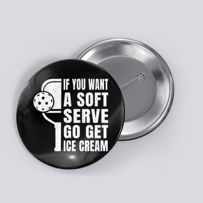 Funny Pickleball Button