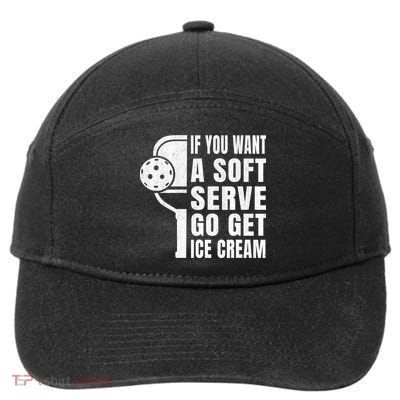 Funny Pickleball 7-Panel Snapback Hat