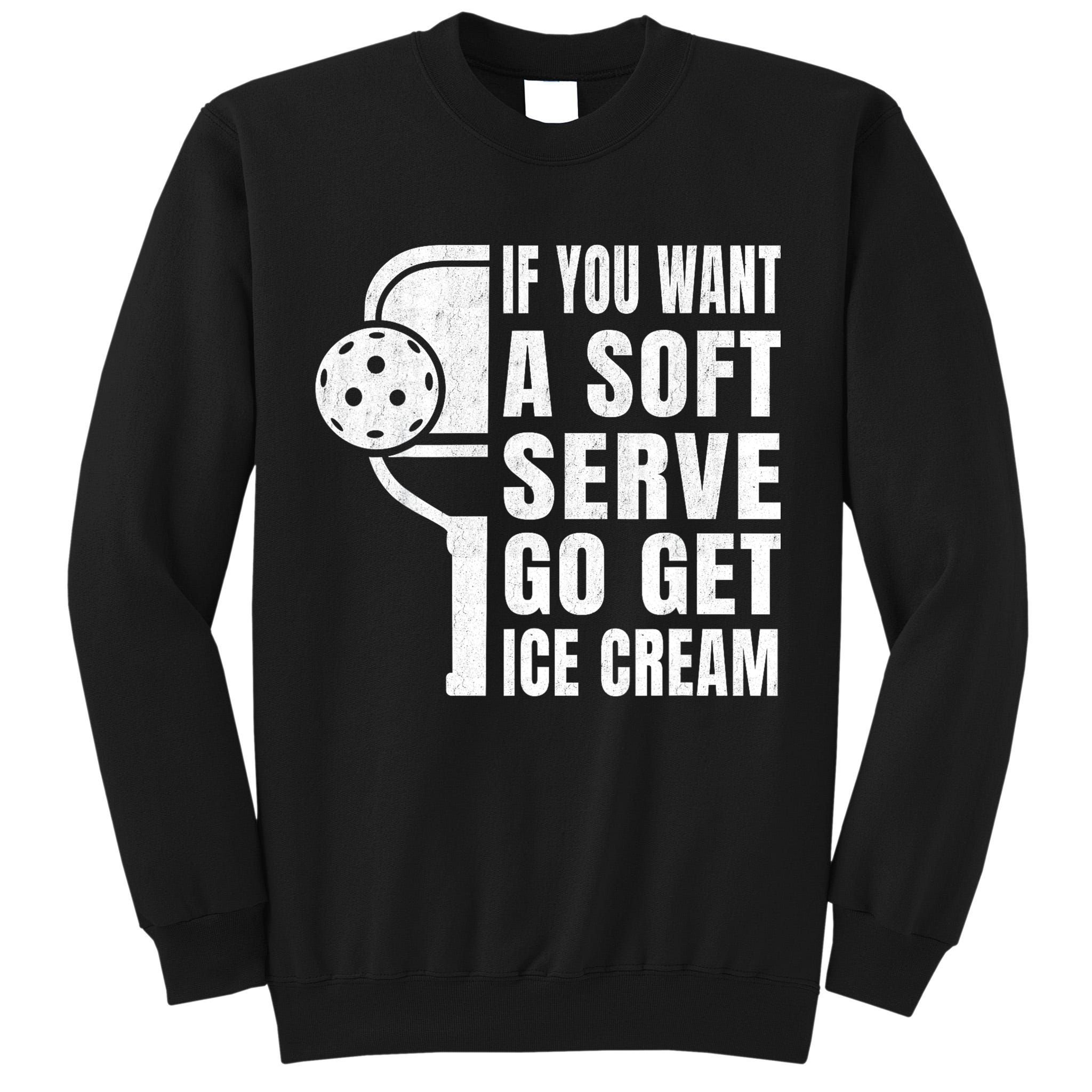 Funny Pickleball Tall Sweatshirt