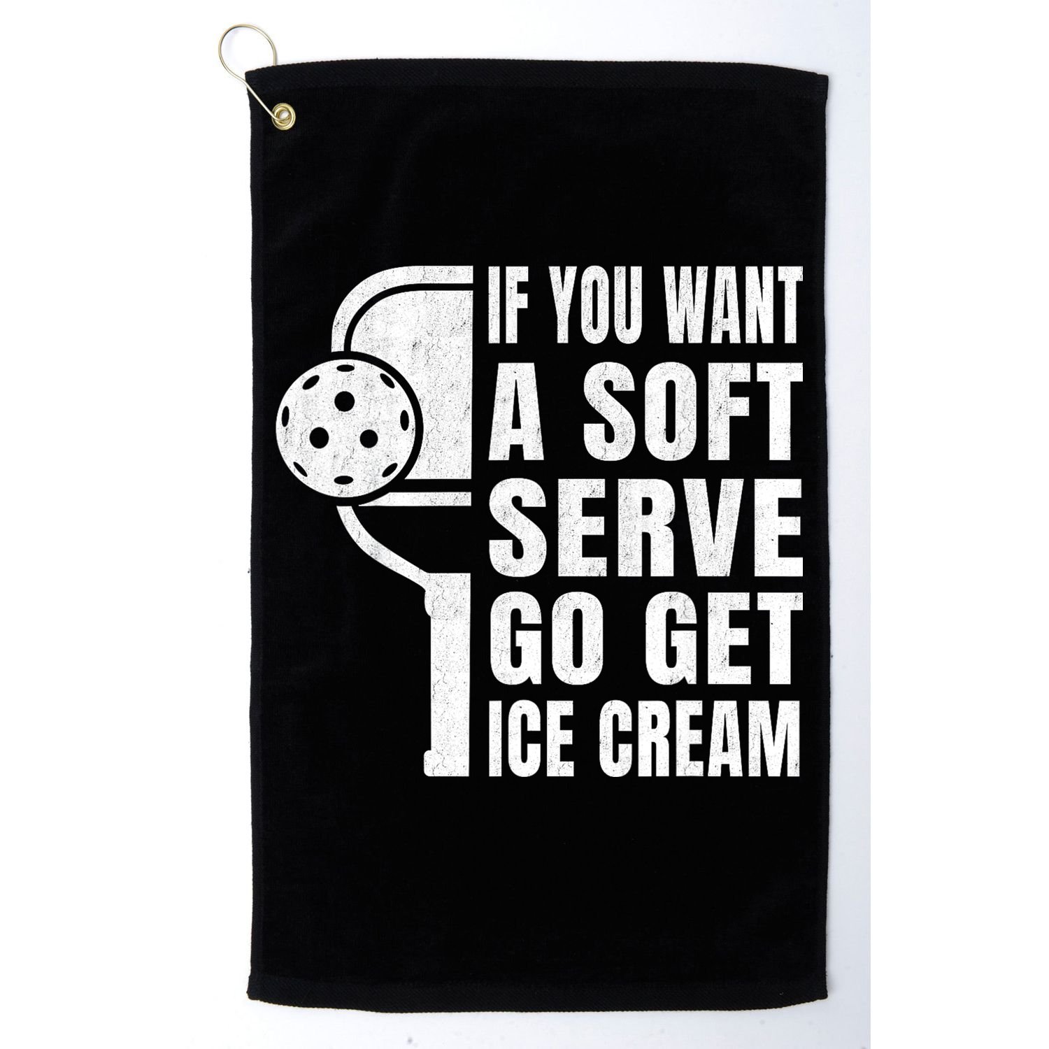 Funny Pickleball Golf Towel