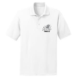 Finally, Pigs Flying When Piggies Fly Funny Flying Graphic PosiCharge RacerMesh Polo