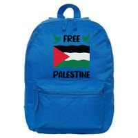 Free Palestine Flag Gift 16 in Basic Backpack