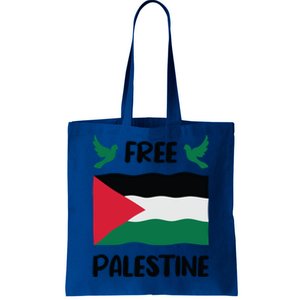 Free Palestine Flag Gift Tote Bag