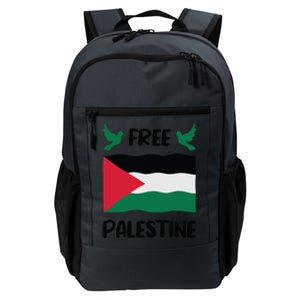 Free Palestine Flag Gift Daily Commute Backpack