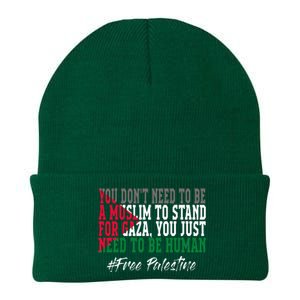 Free Palestine Flag I Love Palestine Gaza Knit Cap Winter Beanie