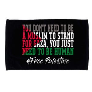 Free Palestine Flag I Love Palestine Gaza Microfiber Hand Towel