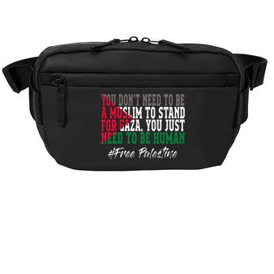 Free Palestine Flag I Love Palestine Gaza Crossbody Pack