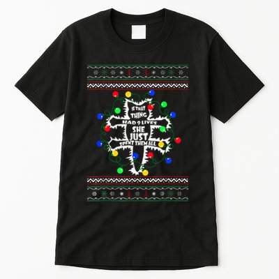 Funny Pussycat From Christmas Vacation Frieds Lover Tall T-Shirt