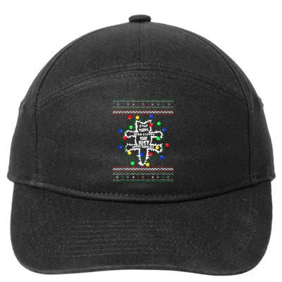 Funny Pussycat From Christmas Vacation Frieds Lover 7-Panel Snapback Hat