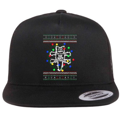 Funny Pussycat From Christmas Vacation Frieds Lover Flatbill Hat