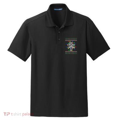 Funny Pussycat From Christmas Vacation Frieds Lover Dry Zone Grid Polo