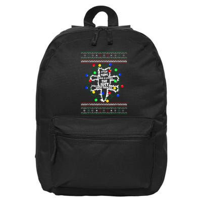 Funny Pussycat From Christmas Vacation Frieds Lover 16 in Basic Backpack