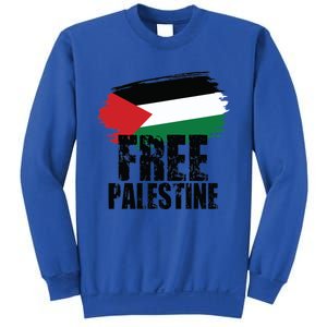 Free Palestine Free Gaza Palestian Voice Meaningful Gift Sweatshirt